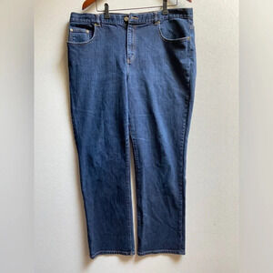 Ralph Lauren Jeans  Co. Classic Straight denim jeans Sz 18W